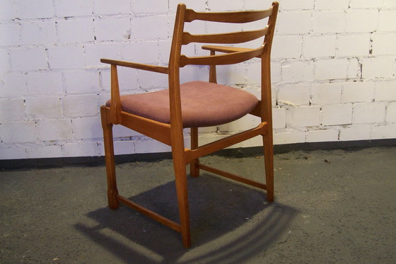 Image 1 of Vestervig Erikson BrBr.Tromborg Deens Modern fauteuil in eikenhout