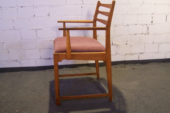 Image 1 of Vestervig Erikson BrBr.Tromborg Deens Modern fauteuil in eikenhout