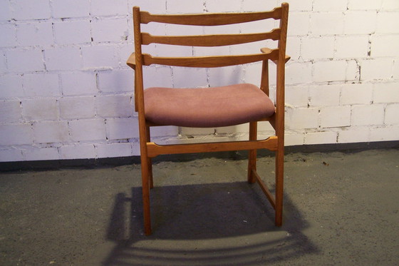 Image 1 of Vestervig Erikson BrBr.Tromborg Deens Modern fauteuil in eikenhout