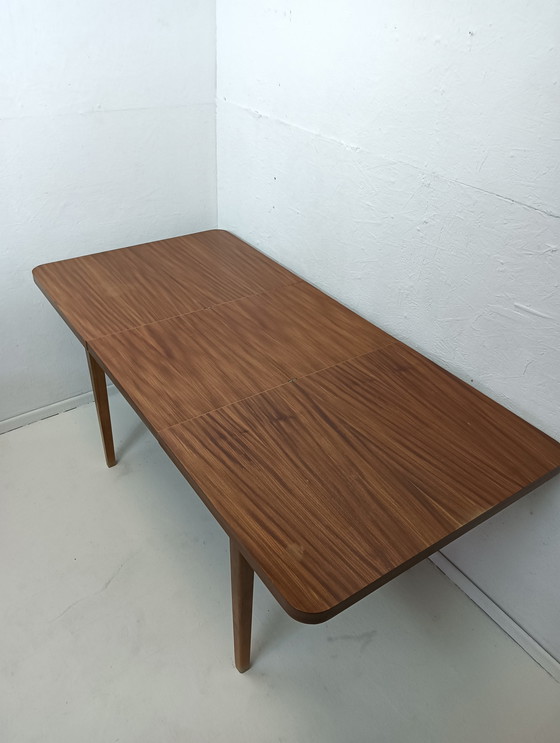 Image 1 of Uitschuifbare vintage tafel, VEB Tischfabrik 