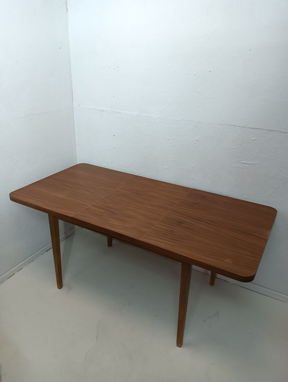 Image 1 of Uitschuifbare vintage tafel, VEB Tischfabrik 