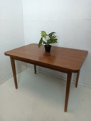 Uitschuifbare vintage tafel, VEB Tischfabrik 