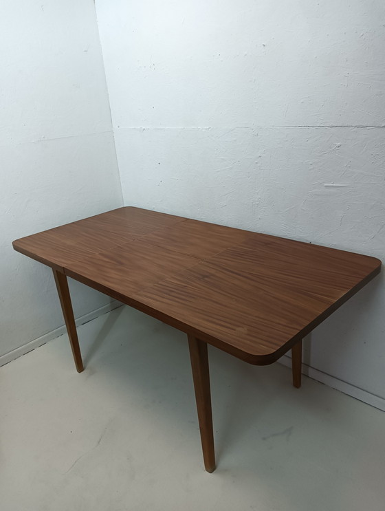 Image 1 of Uitschuifbare vintage tafel, VEB Tischfabrik 