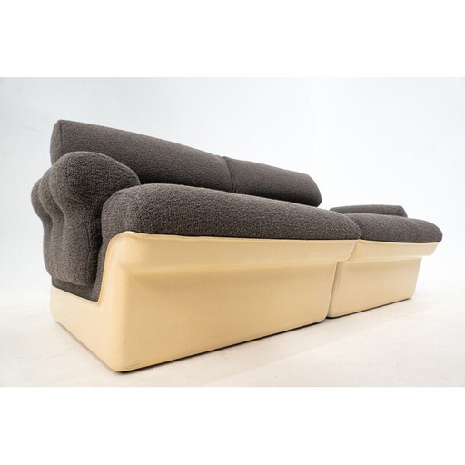 Modulaire tweezitsbank uit de Mid Century, Italië 1970