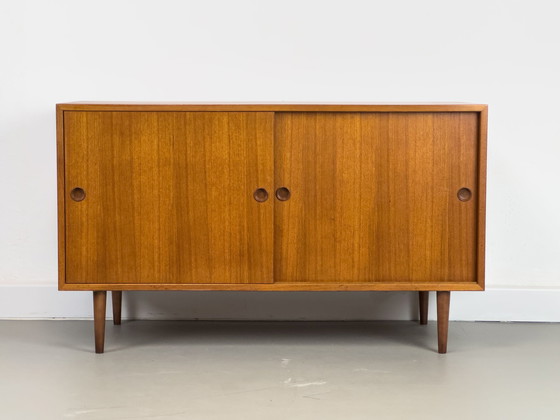 Image 1 of Teakhouten dressoir van Børge Mogensen voor Karl Andersson & Söner, 1960S