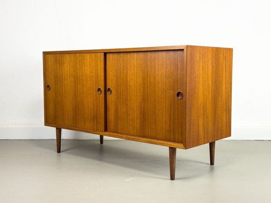 Image 1 of Teakhouten dressoir van Børge Mogensen voor Karl Andersson & Söner, 1960S