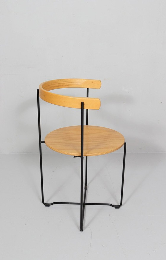 Image 1 of Set van 3 eetkamerstoelen/-stoelen van Kusch+Co, ontwerp: Valdimar Harðarson, model: 'Soley', jaren 1980, Duitsland