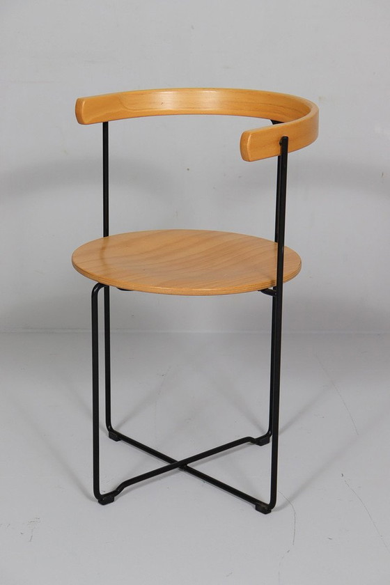 Image 1 of Set van 3 eetkamerstoelen/-stoelen van Kusch+Co, ontwerp: Valdimar Harðarson, model: 'Soley', jaren 1980, Duitsland