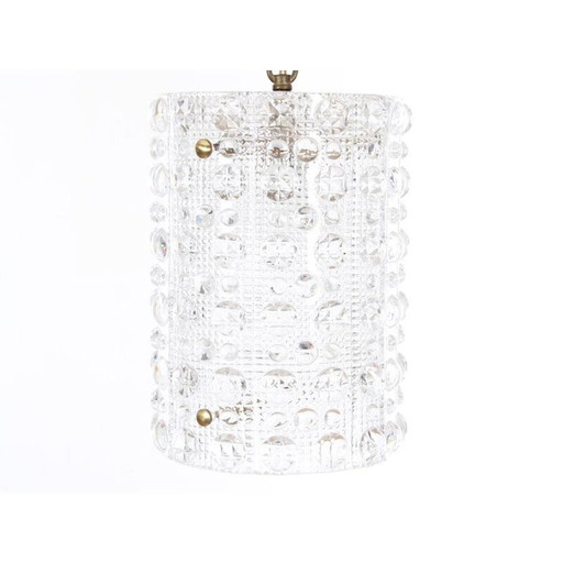 Scandinavisch vintage glazen hangmodel Cristal van Carl Fagerlund voor Orrefors, 1960
