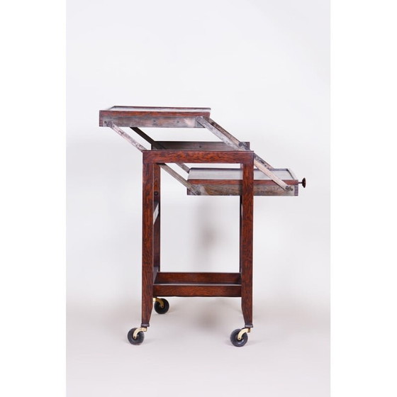 Image 1 of Vintage eiken drankenkar, 1930