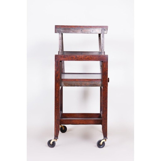 Vintage eiken drankenkar, 1930