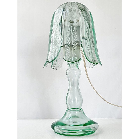 Image 1 of Vintage glazen lamp, 1950