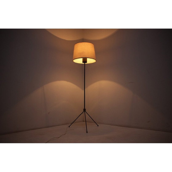 Image 1 of Vintage vloerlamp van metaal en kunststof, Tsjecho-Slowakije 1970