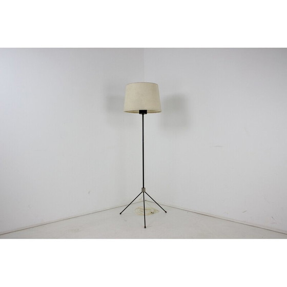 Image 1 of Vintage vloerlamp van metaal en kunststof, Tsjecho-Slowakije 1970