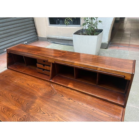 Image 1 of Vintage bureau model 530 in palissander van Gianfranco Frattini voor Bernini, 1957