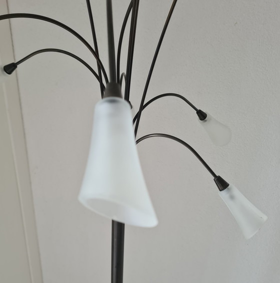 Image 1 of VandeHeg 12 glazen kelkjes vloerlamp