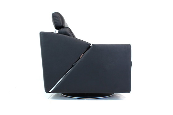 Image 1 of Als nieuw! Rolf Benz 350 Loungestoel / Fauteuil met Premium Leer, Orig. Prijs 2900,- Euro