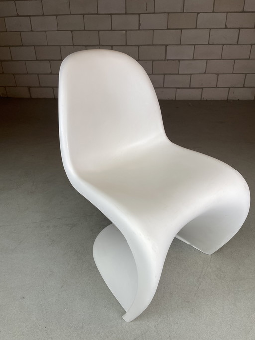 4x Vitra Verner Panton S chair wit