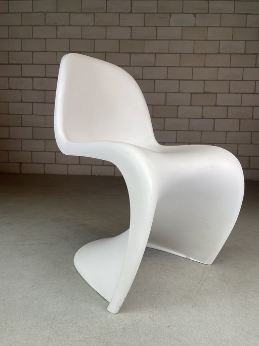 4x Vitra Verner Panton S chair wit