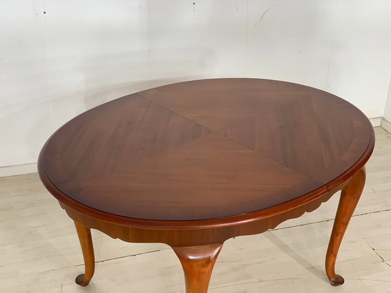 Image 1 of Chippendale eettafel hout tafel eettafel vintage