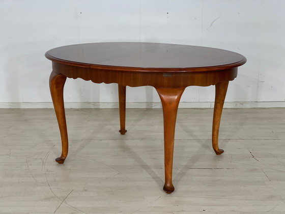 Image 1 of Chippendale eettafel hout tafel eettafel vintage