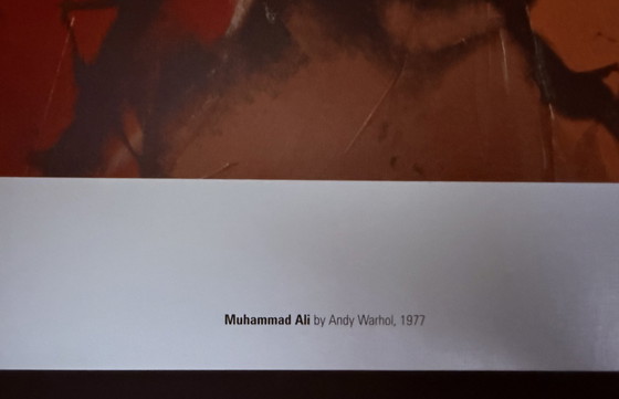 Image 1 of Andy Warhol: “Muhammad Ali, 1977”. ©2007 Andy Warhol Foundation For The Visual Arts, New York. 