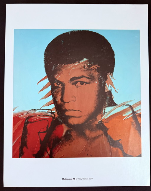 Andy Warhol: “Muhammad Ali, 1977”. ©2007 Andy Warhol Foundation For The Visual Arts, New York. 