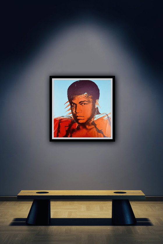 Image 1 of Andy Warhol: “Muhammad Ali, 1977”. ©2007 Andy Warhol Foundation For The Visual Arts, New York. 