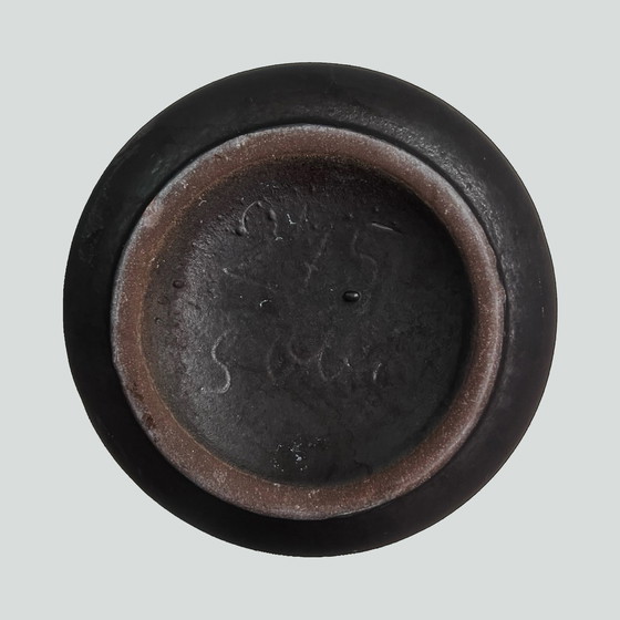 Image 1 of Vaas van keramiek met oor Ceramano Gobi, Duitsland, 1970S.