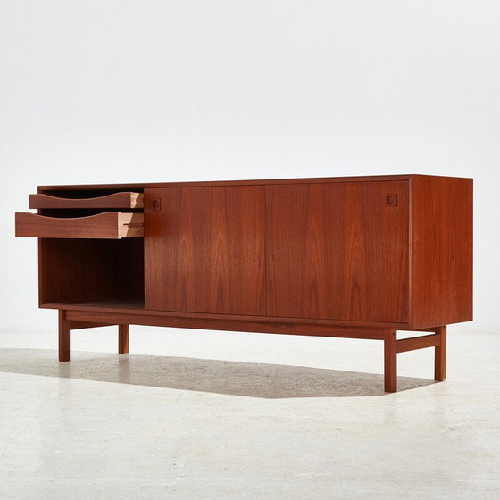 Image 1 of Vintage teakhouten dressoir, Denemarken 1960