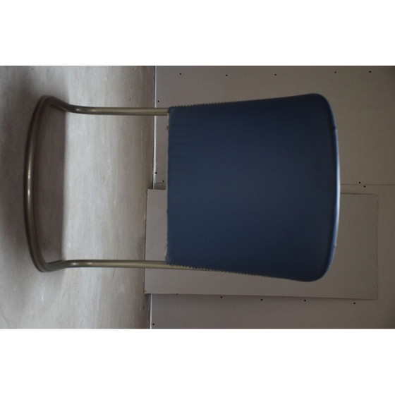 Image 1 of Vintage modernistische fauteuil van Jacques Adnet 1930