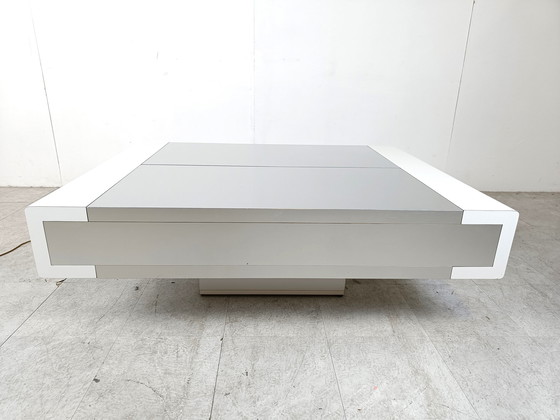 Image 1 of Vintage verborgen bar salontafel