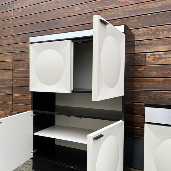 Image 1 of Highboard vintage brutalist barkast