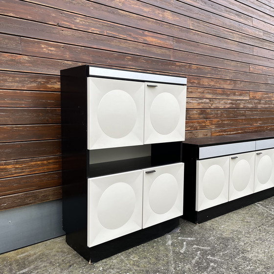 Image 1 of Highboard vintage brutalist barkast