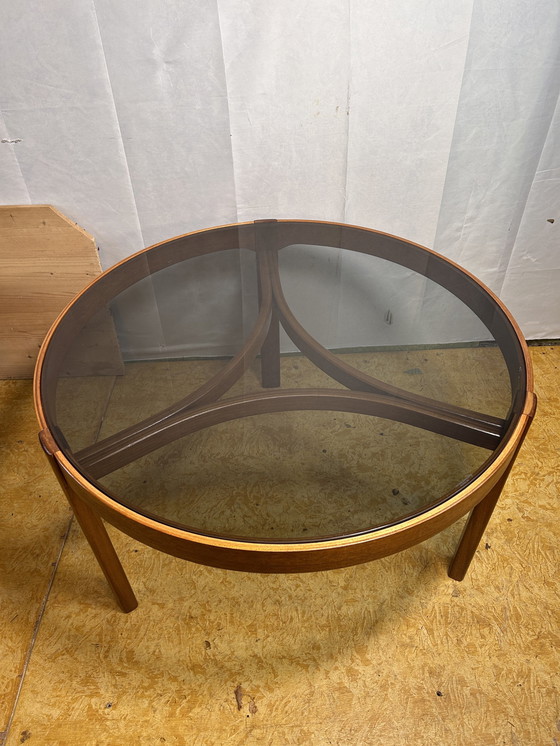 Image 1 of Mid Century Retro Vintage Teak Trinity Salontafel van Nathan 1960