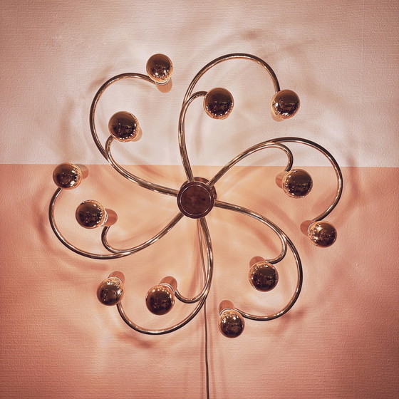 Image 1 of Plafond-/Wandlamp Uit 1970 Van Scolari Voor Helestra