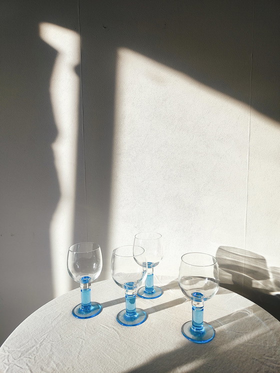 Image 1 of 4x Bormioli Rocco Wine Glasses