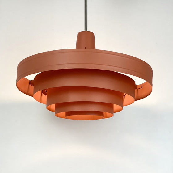 Image 1 of Metalen hanglamp uit de jaren 1960 - Design Orange