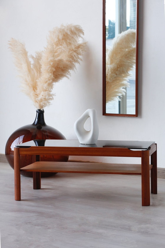 Image 1 of Vintage massief teakhouten salontafel - Myer