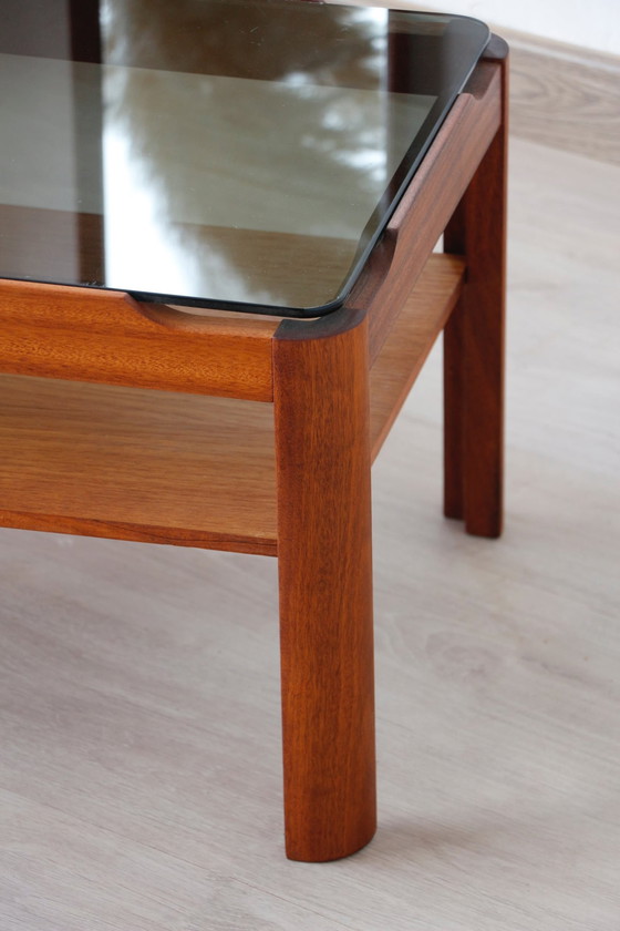 Image 1 of Vintage massief teakhouten salontafel - Myer