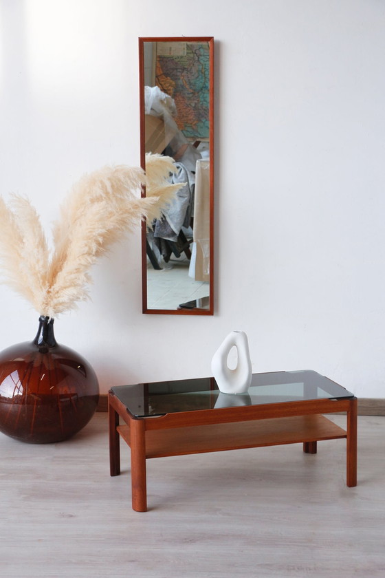 Image 1 of Vintage massief teakhouten salontafel - Myer