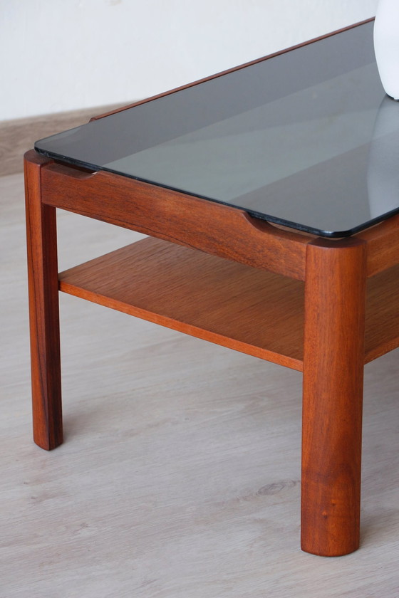 Image 1 of Vintage massief teakhouten salontafel - Myer