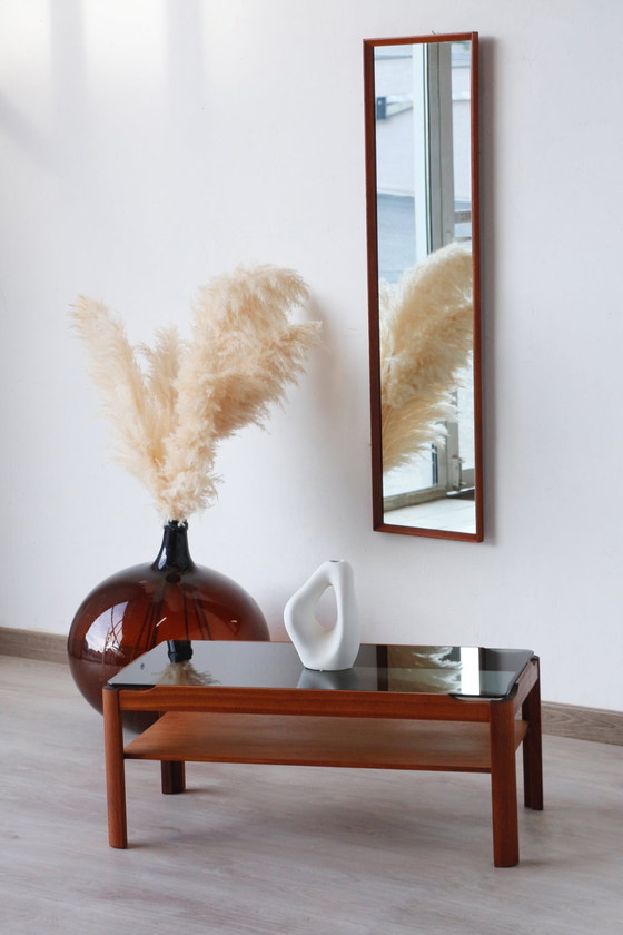 Image 1 of Vintage massief teakhouten salontafel - Myer