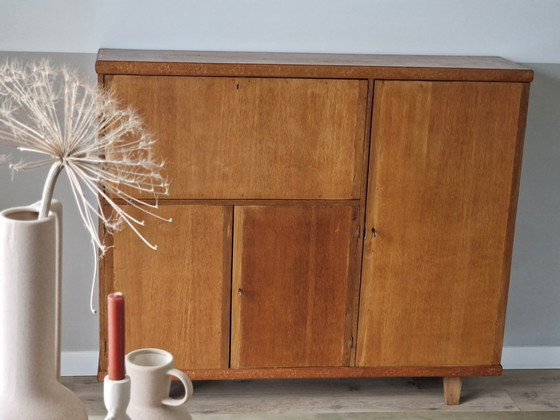 Image 1 of Vintage high board secretaire.