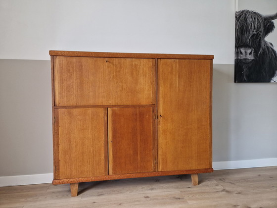 Image 1 of Vintage high board secretaire.