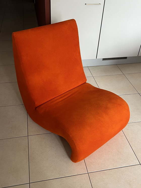 Image 1 of 2x Vitra Verner Panton Amoebe Stoelen