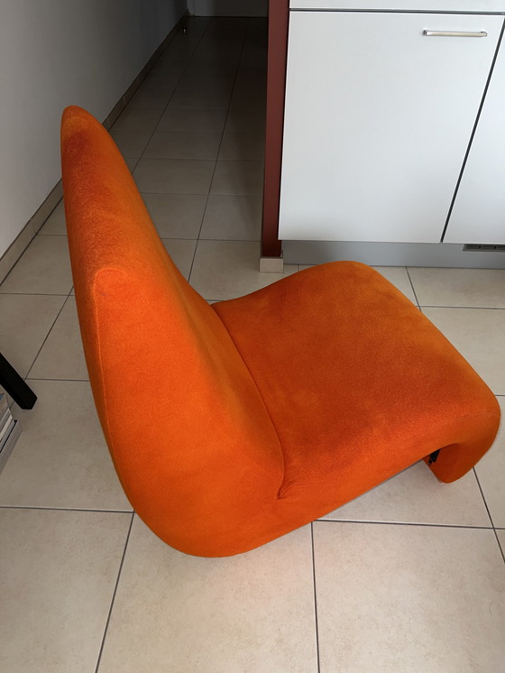 Image 1 of 2x Vitra Verner Panton Amoebe Stoelen