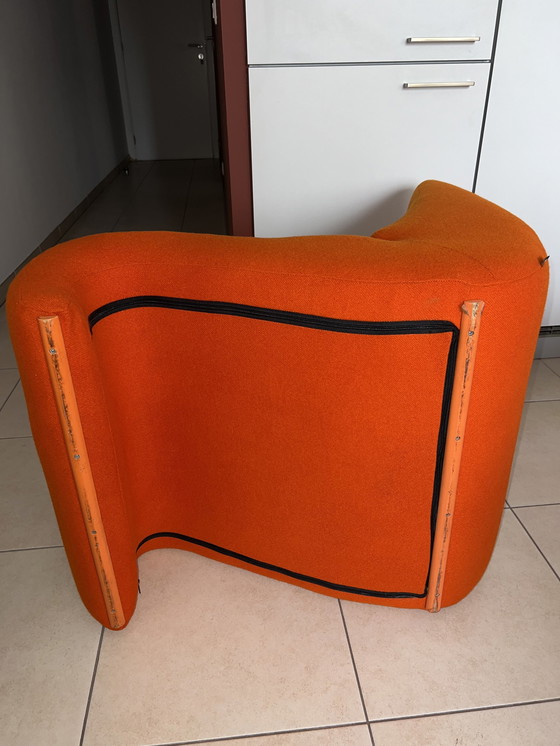 Image 1 of 2x Vitra Verner Panton Amoebe Stoelen