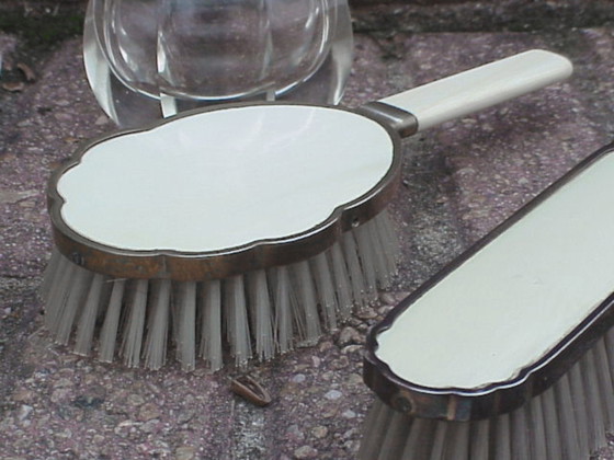 Image 1 of Seguso Italy Design Elegant Wastafelset Décò Jaren '30 in Glas