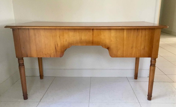 Image 1 of Directoire Kersen bureau met 5 laden en zijplanken